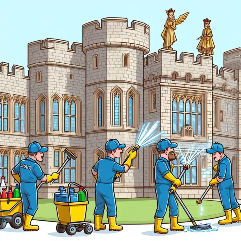 Exploring the Annual Cleaning of Windsor Castle: A Glimpse into Royal Maintenance