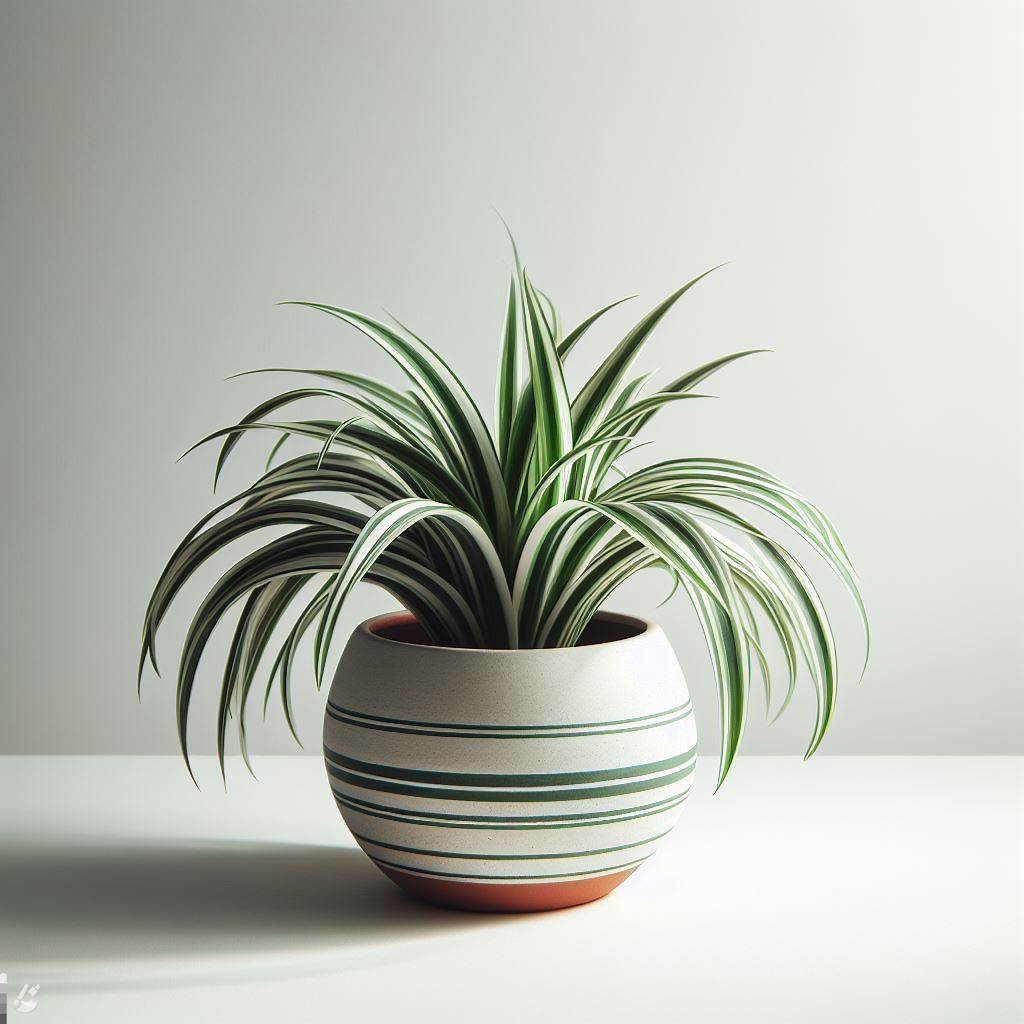 plant Chlorophytum comosum