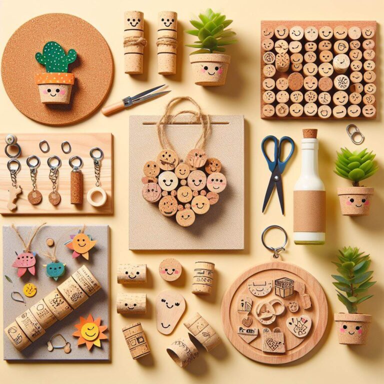 Wine Cork Crafts: Unique DIY Projects Using Recycled Corks