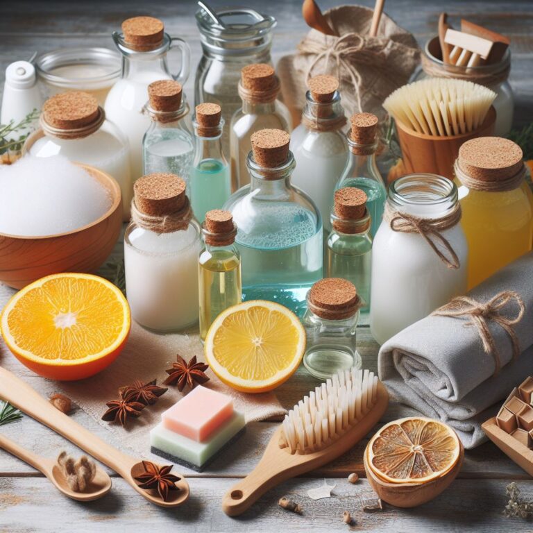 Homemade Natural Cleaners: DIY Cleaning Products for a Chemical-Free Home