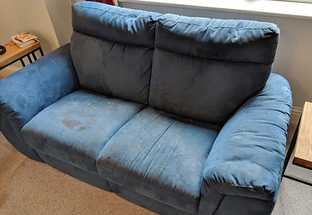 upholstery cleaning services in Woking - Before cleaning 3